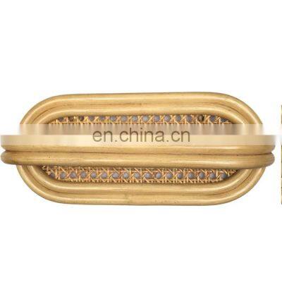 Hot Sale Decorative Rattan Towel Hanger, Natural Rattan Wall Hanging Kitchen Towel Bar Wholesale Vietnam Supplier