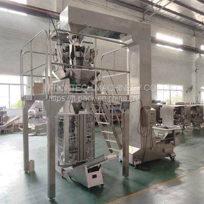 Automatic vertical form fill seal chips nuts beans packaging machine