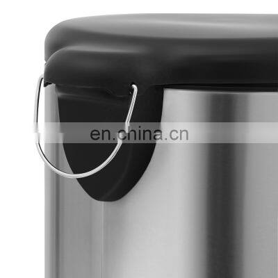 Metal Pedal Stainless Steel Garbage Trash Bin Waste Trash Can photo-5