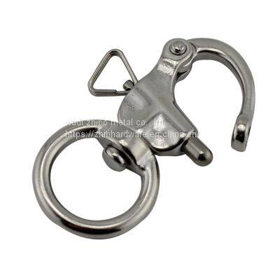 304/316 Stainless Steel Round Swivel Snap Shackle photo-4