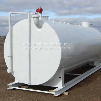 20000l double wall skid fuel tank above ground diesel fuel storage tank for sale