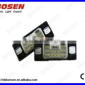 license plate led lamp for Porsche Cayenne S VW Touareg with CE certificate
