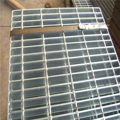 Hot Dipped Plain Bar  Galvanized Grating Manufacturer Industrial Walkways Steel Bar Grating