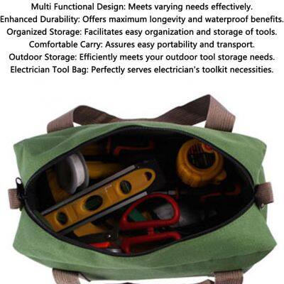 Waterproof Canvas Tool Bag photo-5