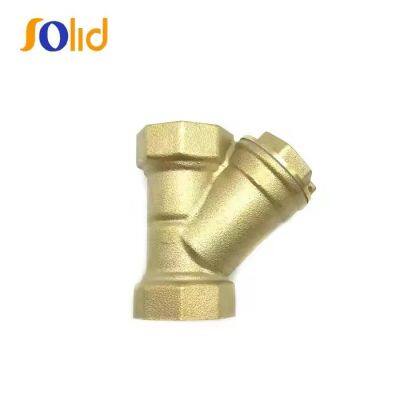 1/2''-4'' Y Filter Valve Brass Forged BSP Female Thread Connection Y Strainer