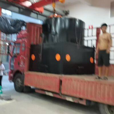Ship waste incinerator Low temperature gasification Instead of landfill.