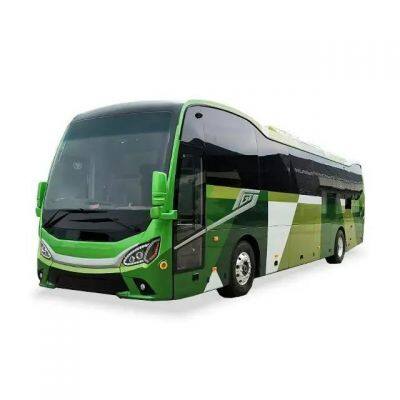 12 Meter 60 Seater automatic electric rhd Luxury Bus Coach pure electric tourist rhd coach bus