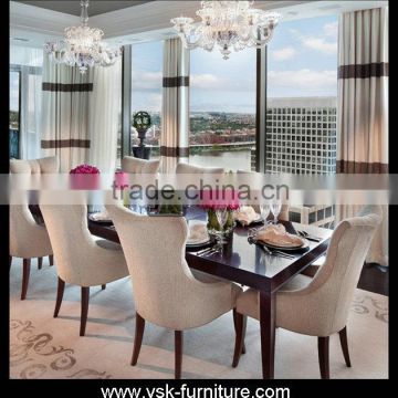 DT-095 High End Hotel President Room Dining Table Set