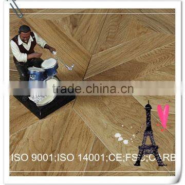 Parquet Smooth Surface Elm Multilayer Engineered Wood Flooring