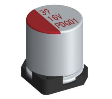 PD series conductive polymer aluminum solid capacitors SMD Type