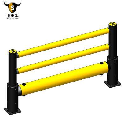 Flex 1R/2R/3R Traffic Barrier Polygon Traffic Barrier Anti-collision Guardrail Flexible Barrier Customized Size Yellow+ Black photo-3