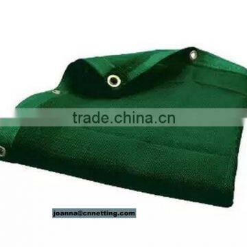 (Green) Heavy Duty Mesh Tarp Net Sail Sun Shade Awning and Fence Screen Patio and Canopy Cover