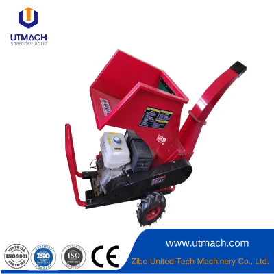 Multi-Function Mini Wood Chipper: Handles Branches & Leaves