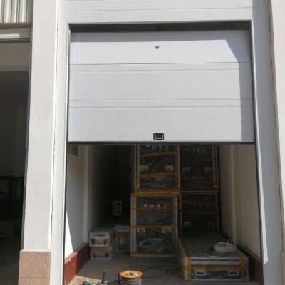 Automatic Vertical Lifting Sliding Overhead Sectional Industrial Garage Warehouse Gate Door with Insulated Panel