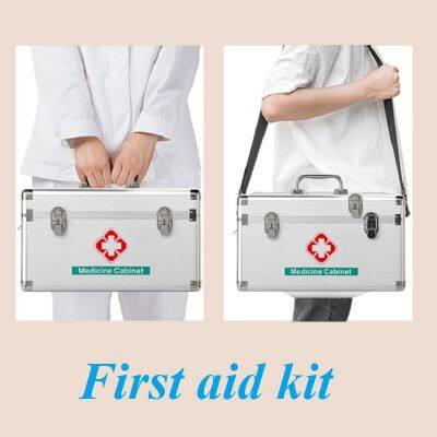 Kit de premiers soins Boîte de médicaments Boîte de diagnostic
