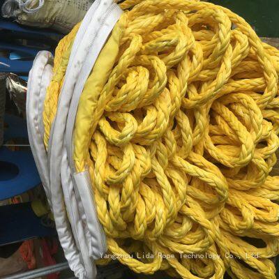 32mm HMPE Rope for Mooring LDMAX-12 for Marine Rope，UHMWPE Rope photo-4