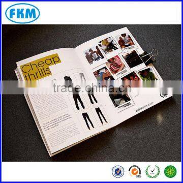 2016 cheap printing brochure/magazine/catalogue from factory supplier