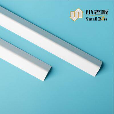Wholesale Manufacture PVC Foam Triangle Formwork PVC Fillet Edge Profile Plastic Chamfer for Concrete photo-3
