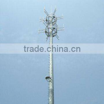 GSM single-tube communication towers