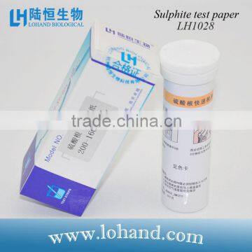 PVC filter paper material sulphate testing paper