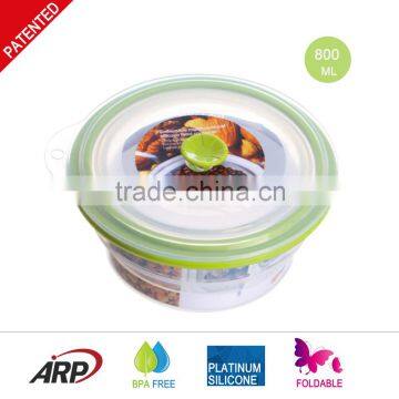 800ML microwave silicone food container