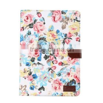 for samsung galaxy tab a 9.7 tablet cover flowral stand pu leather cases covers