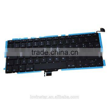 Hot Selling Handmade Italian Layout led keyboard Replacement For Laptop Apple Macbook Pro 13" A1278 2009-2012
