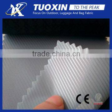 twill pu coated polyester lining fabric for bags