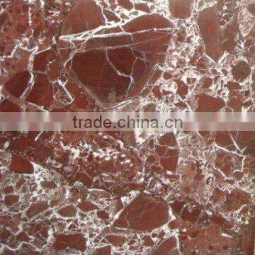 Natural purple Marble Stone Tile Rosso Levanto