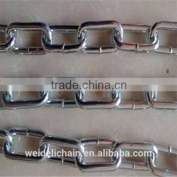 KOREAN STANDARD WELD STAINLESS STEEL LINK CHAIN