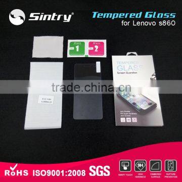 NEW!!!!High Permeability Tempered Glass Screen Transparent 0.3mm 9H 2.5D Tempered Glass Screen Protector for Lenovo S860 photo-2