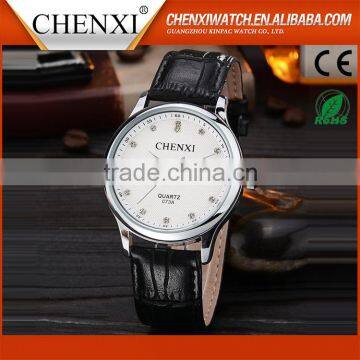 China Supplier Japan Movt Quartz Day/Date Our Own Brand Water Resistant Leather Watch