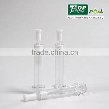 Mini Small Size 2ml Syring for Cosmetic Packaging , for Eye Serum Care