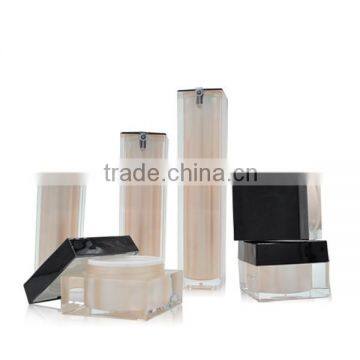 15ml/30ml/50ml Square Airless Bottle Series for Cosmetic Packaging