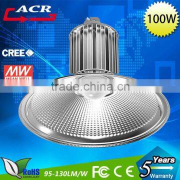 Zhognshan factory price good price led high bay lighting 100w