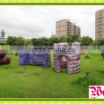 cheap price inflatable paintball bunkers