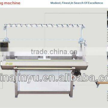 computerized flat knitting machine