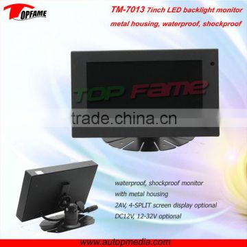 TM-7013 7inch waterproof TFT LCD monitor for Car