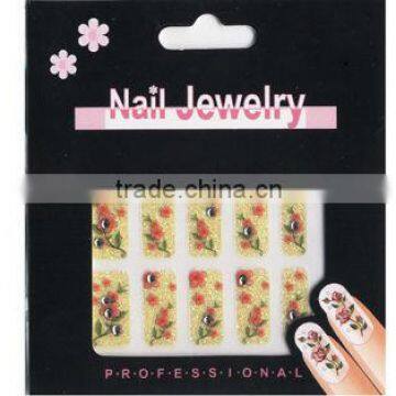 wonderful new fashion full nail stickers