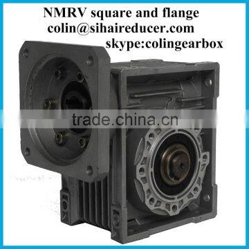 NMRV040 customize square flange worm speed reducer