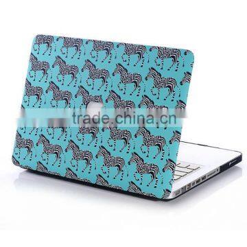 New Plastic Zebra Pattern Hard Case for Macbook Pro 15 inch