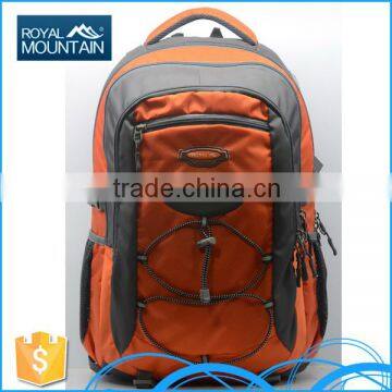 China Suppliers simple black 8349 38L school backpacks for teenagers with brand name