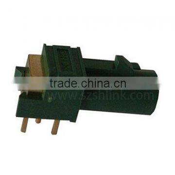 E type FAKRA Male Right Angle PCB Mount Connector for TV1