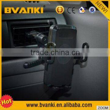 Phone Cradle Holder+ Wireless Car Charger Transmitter Adapter For Samsung photo-6