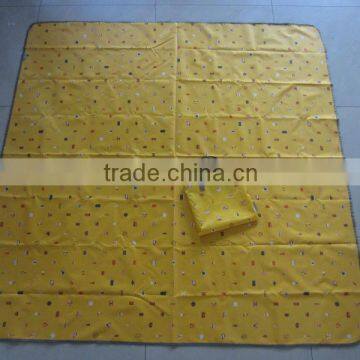 2014 waterproof picnic blanket tote, camping mat, packaway folding mat
