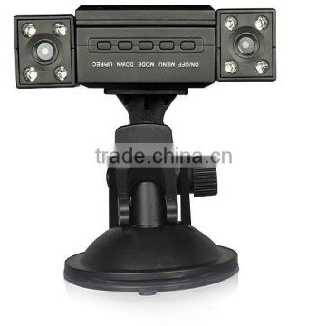 HD double lens,2inch TFT LCD screen,car black box,8night lights,car DVR