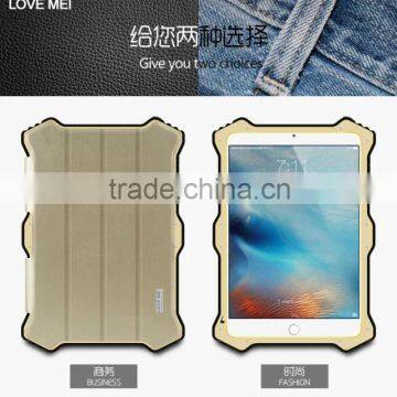 Original LOVE MEI MK2 For Apple Ipad Mini 4 Shock Proof Leather Aluminum Kids Protective Hard Case Cover For iPad Mini 4 TB-0150