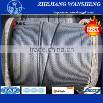 3.05 mm galvanized steel wire for ACSR/ zinc coated steel wire/high carbon tensile steel/ armouring wire