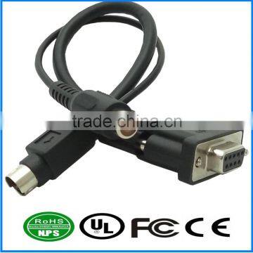 VGA Female to DB9Pin Din7Pin Audio Cable Computer Extension Cable with HDTV Stereo Cable