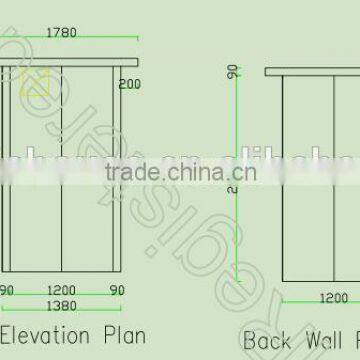 Easy Assembe and Durable Strong Recycle Use Toilet and Bathroom by Pre Made and Fabricated photo-4